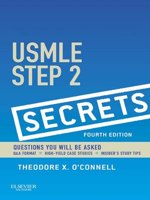cover image of USMLE Step 2 Secrets